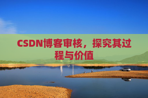 CSDN博客审核，探究其过程与价值